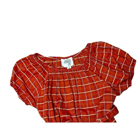 Ace & Jig Plaid Print Long Dress Size: 3xl - Picture 3 of 6